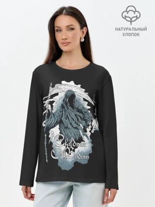 Лонгслив женский. Хлопок / Чилдрен оф бодом