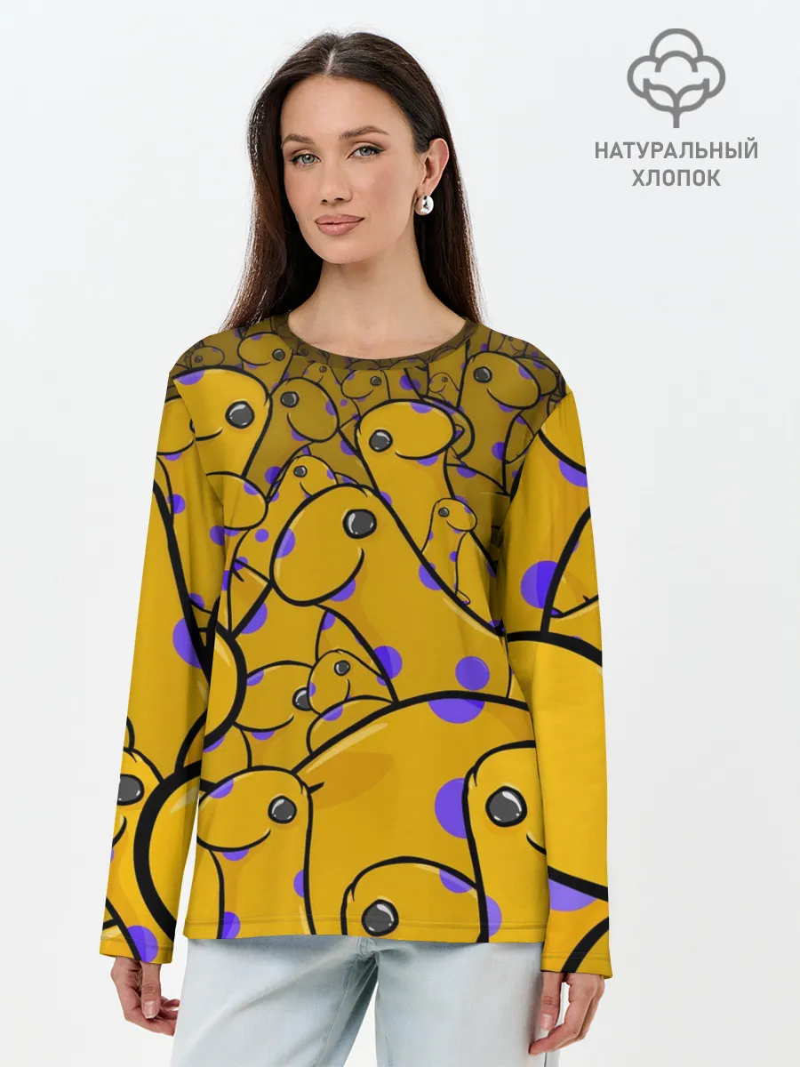 Лонгслив женский. Хлопок / Несси