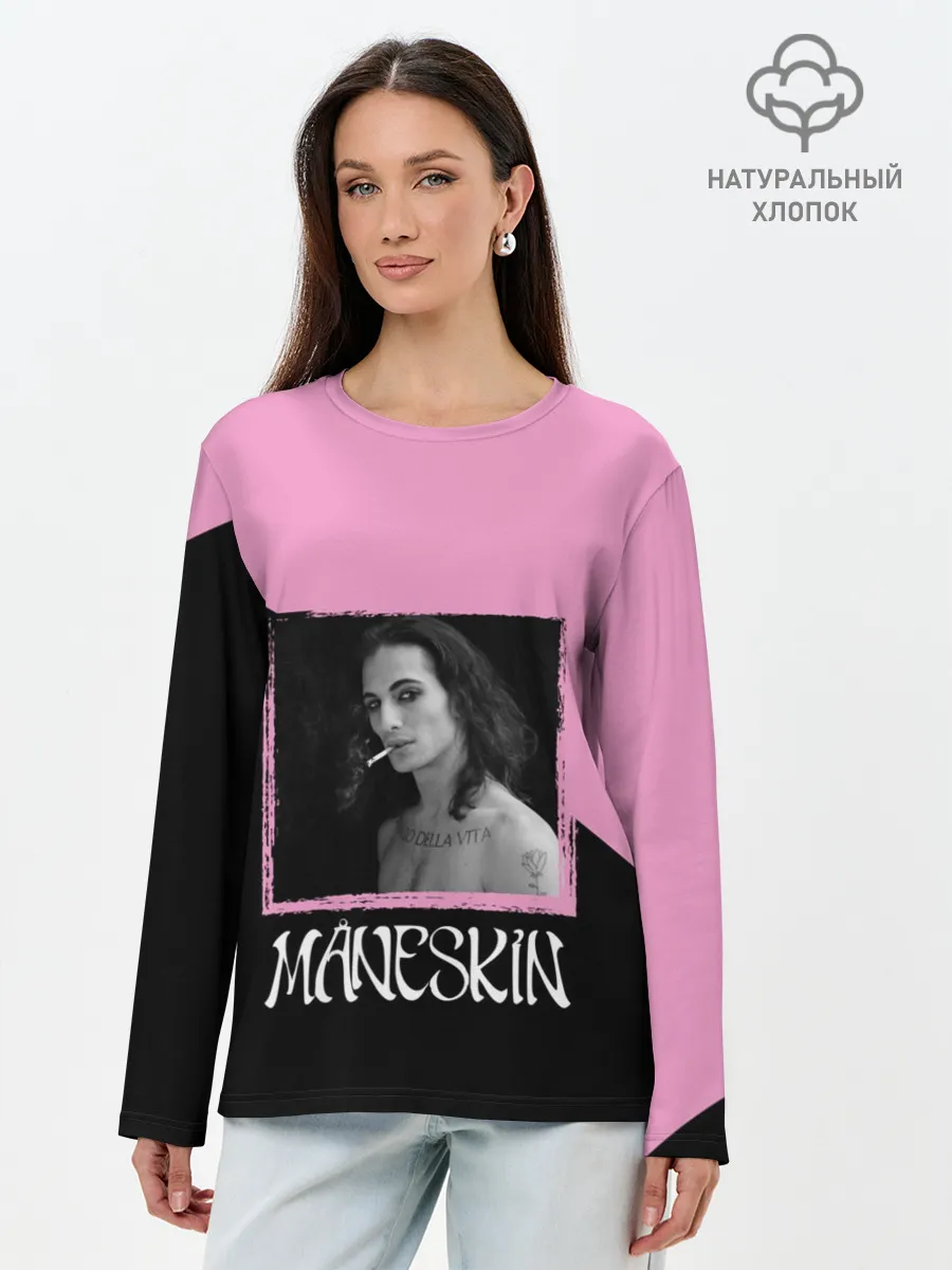 Лонгслив женский. Хлопок / Maneskin> Domiano