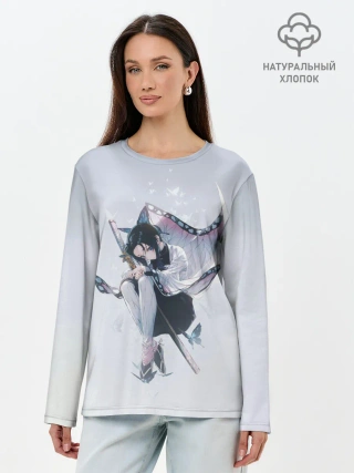 Лонгслив женский. Хлопок / Канае Котё