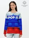 Лонгслив женский. Хлопок / POP IT / ПОП ИТ.
