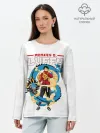 Лонгслив женский. Хлопок / Дракон Манки Д. Луффи | One Piece