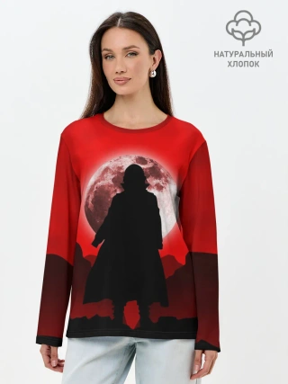 Лонгслив женский. Хлопок / МАЙКИ | МАНДЗИРО САНО