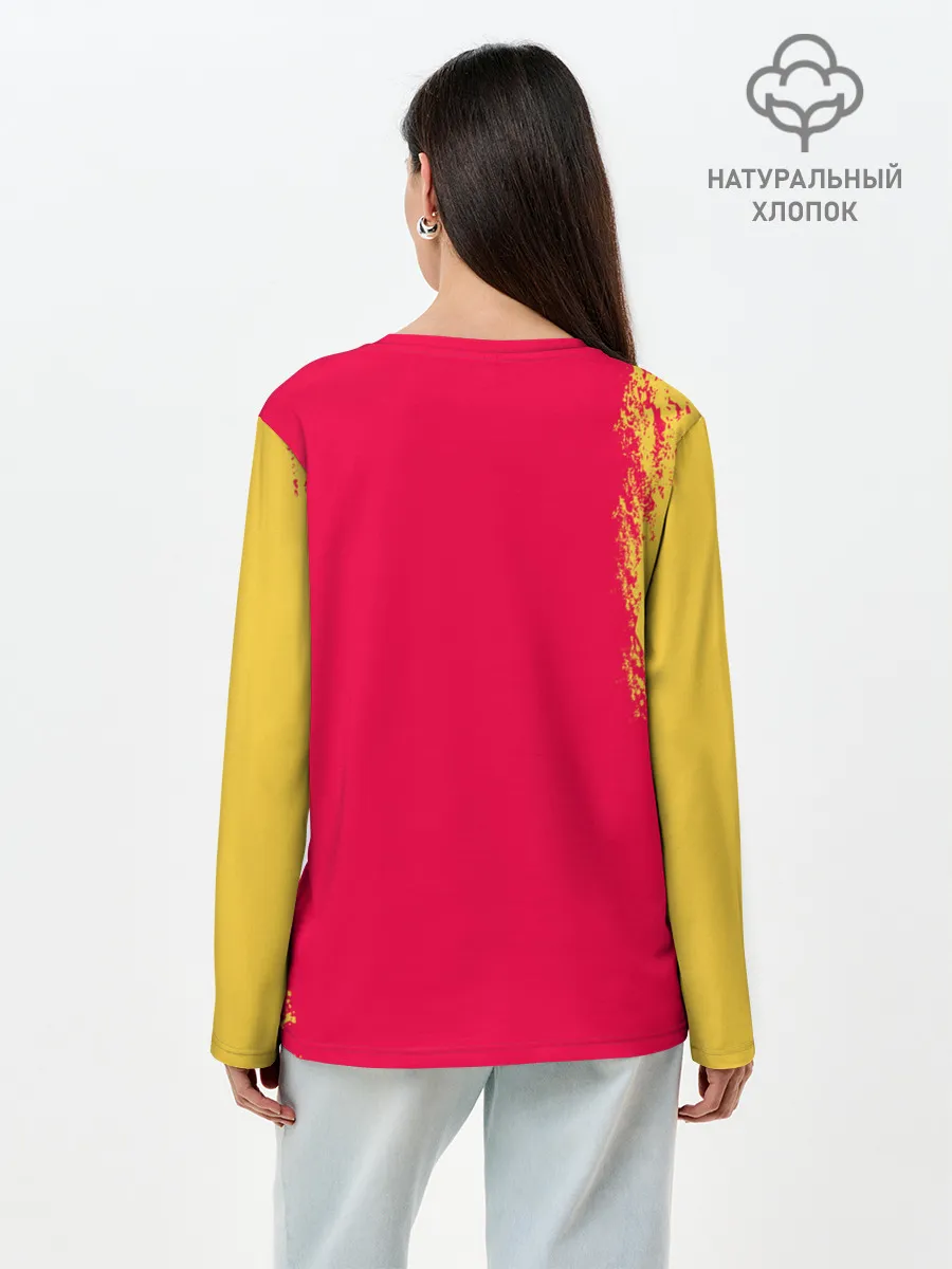 Лонгслив женский. Хлопок / BILLIE EILISH | БИЛЛИ АЙЛИШ