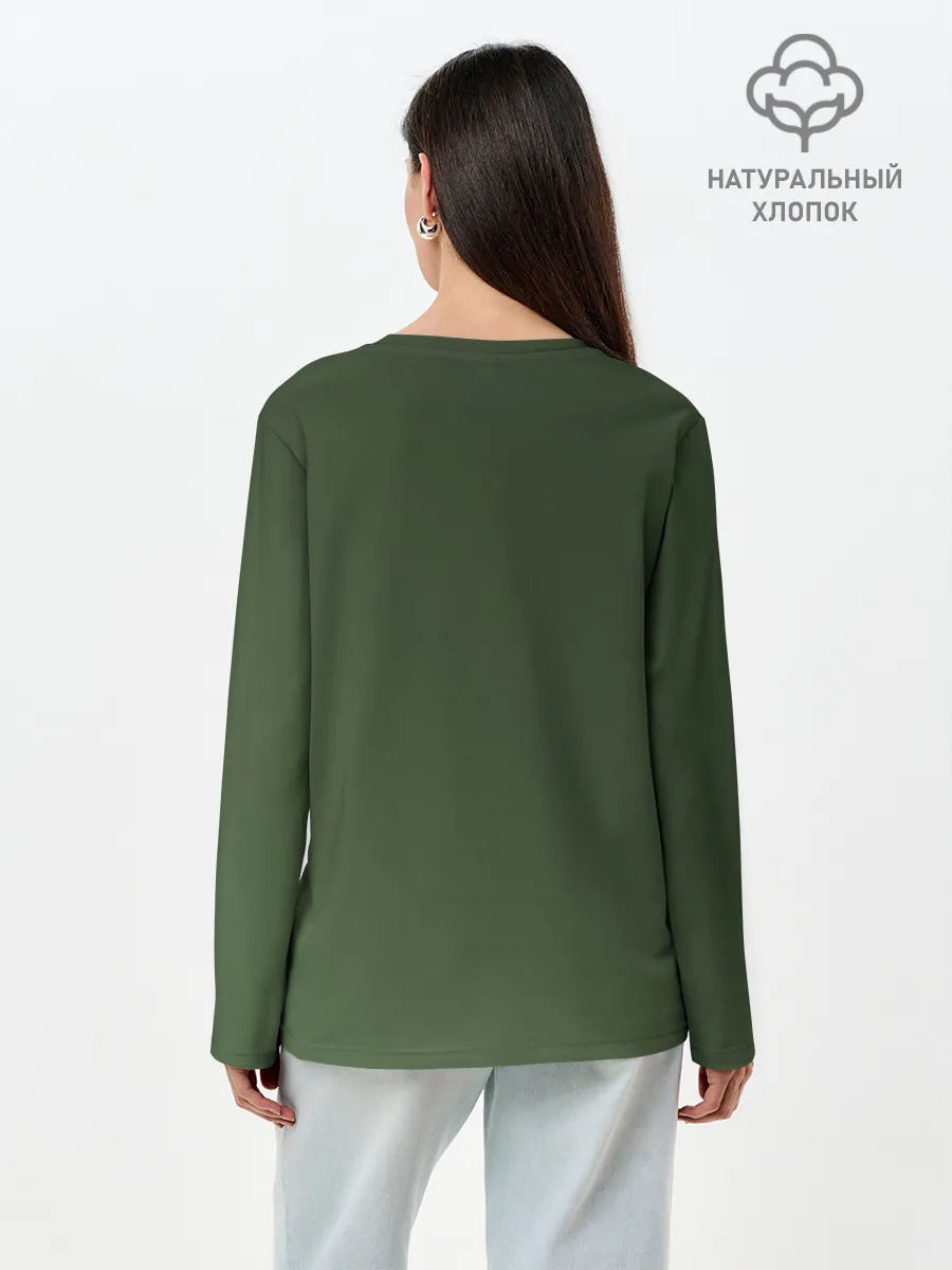 Лонгслив женский. Хлопок / BILLIE EILISH | БИЛЛИ АЙЛИШ