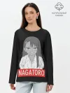 Лонгслив женский. Хлопок / Miss Nagatoro