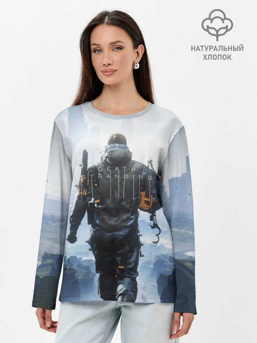 Лонгслив женский. Хлопок / Сэм Бриджес DS