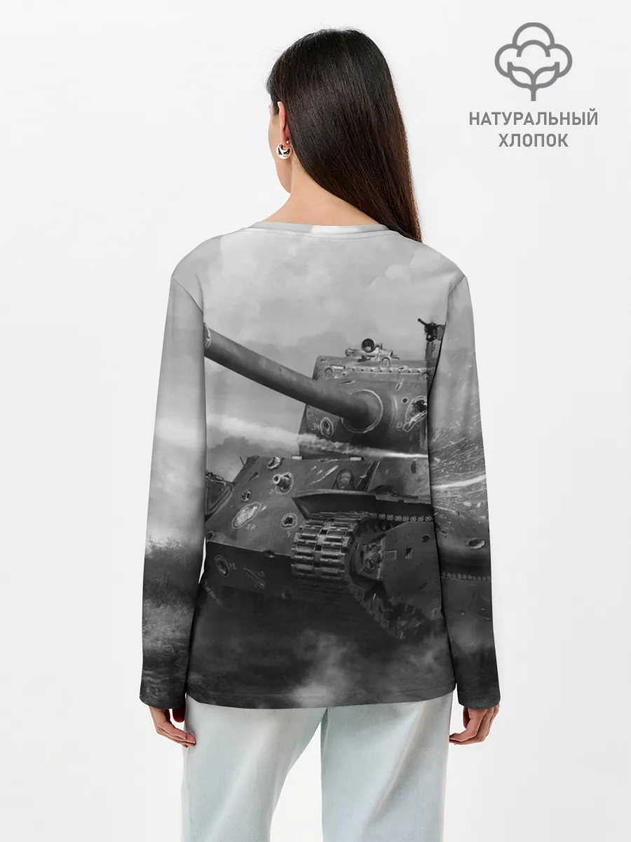 Лонгслив женский. Хлопок / WAR THUNDER / ВАР ТАНДЕР