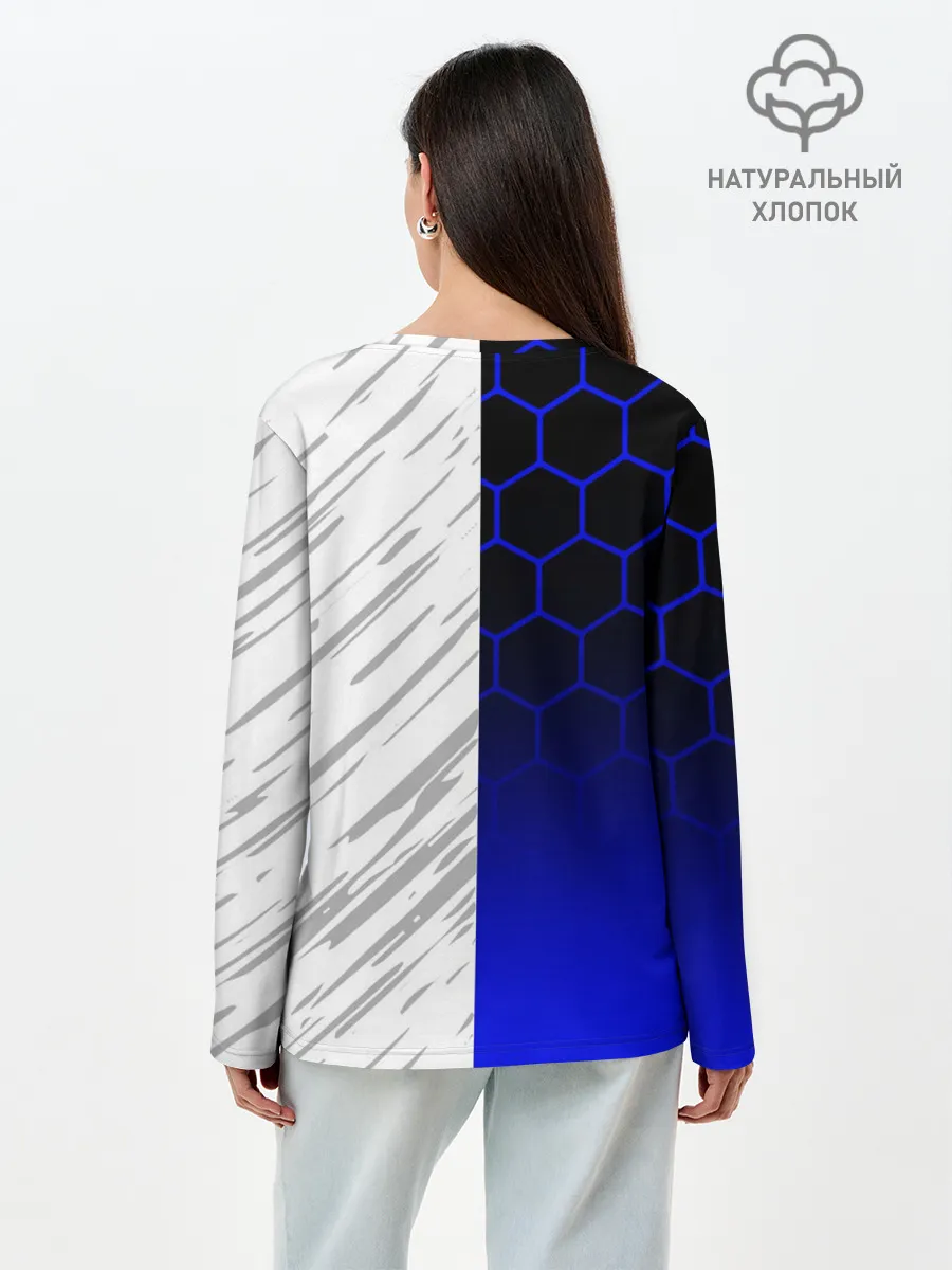 Лонгслив женский. Хлопок / BAJAJ / БАДЖАДЖ / MOTOSPORT