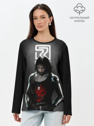 Лонгслив женский. Хлопок / CP77 | Relic