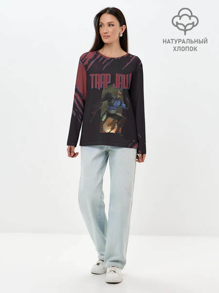 Лонгслив женский. Хлопок / Хорд | Властелины вселенной