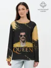 Лонгслив женский. Хлопок / Фредди Меркьюри | Freddie Mercury