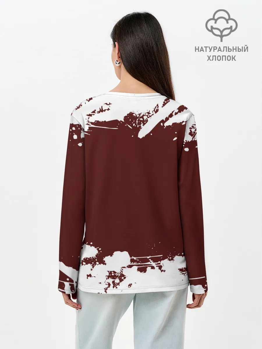 Лонгслив женский. Хлопок / MONSTA X | МОНСТА Х