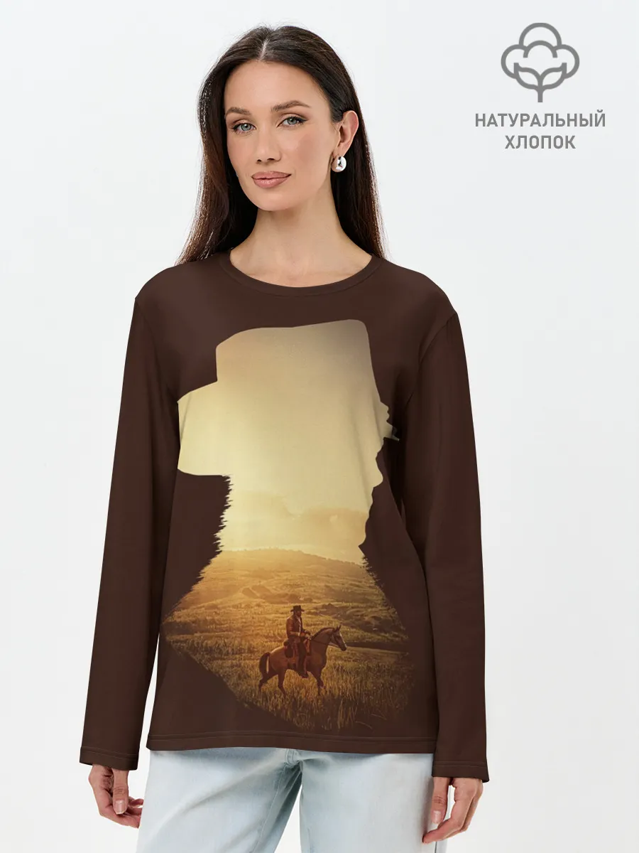 Лонгслив женский. Хлопок / RDR2 | Arthur