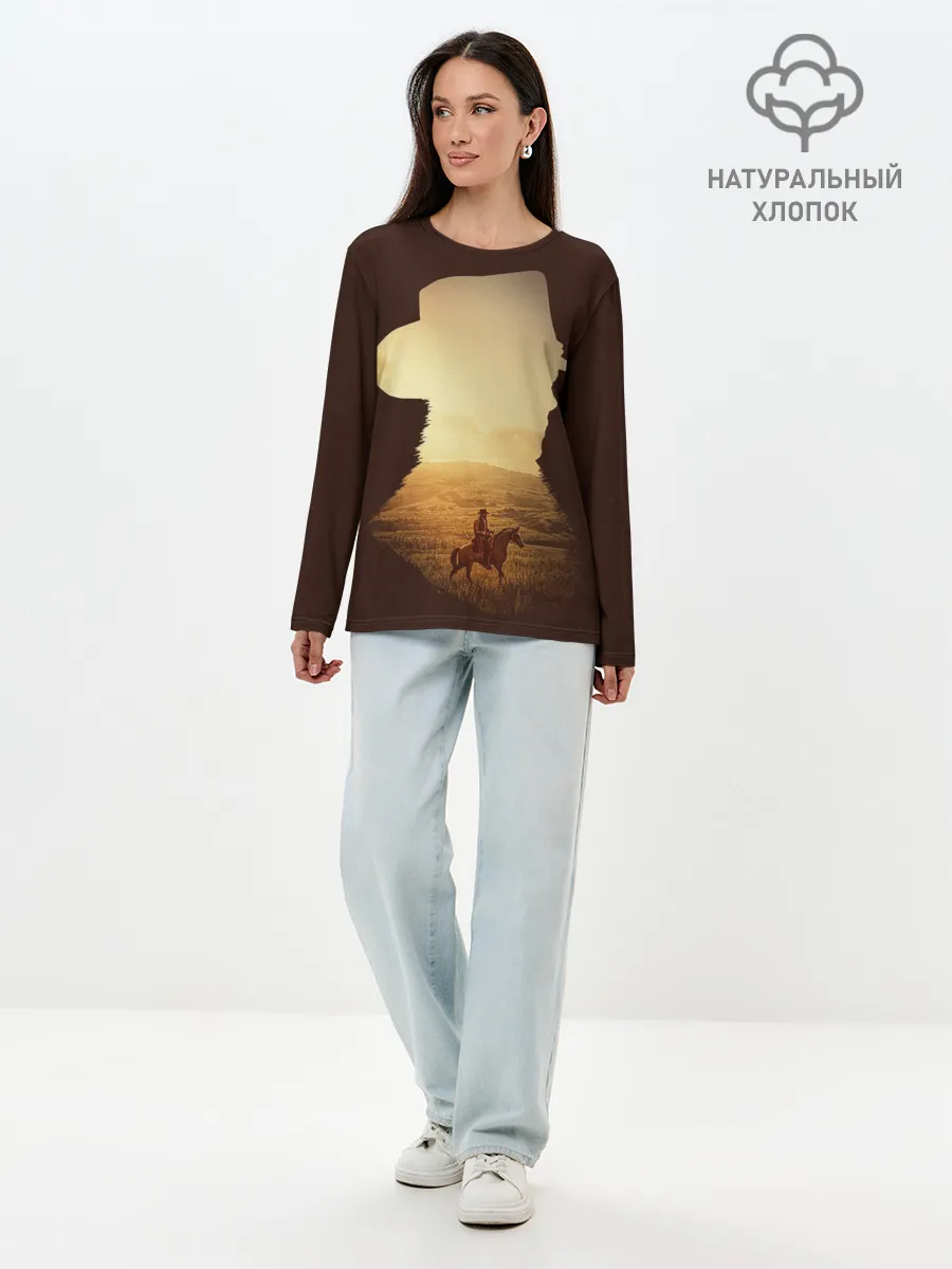 Лонгслив женский. Хлопок / RDR2 | Arthur