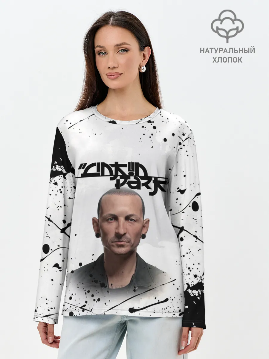 Лонгслив женский. Хлопок / ЧЕСТЕР | ЛИНКИН ПАРК