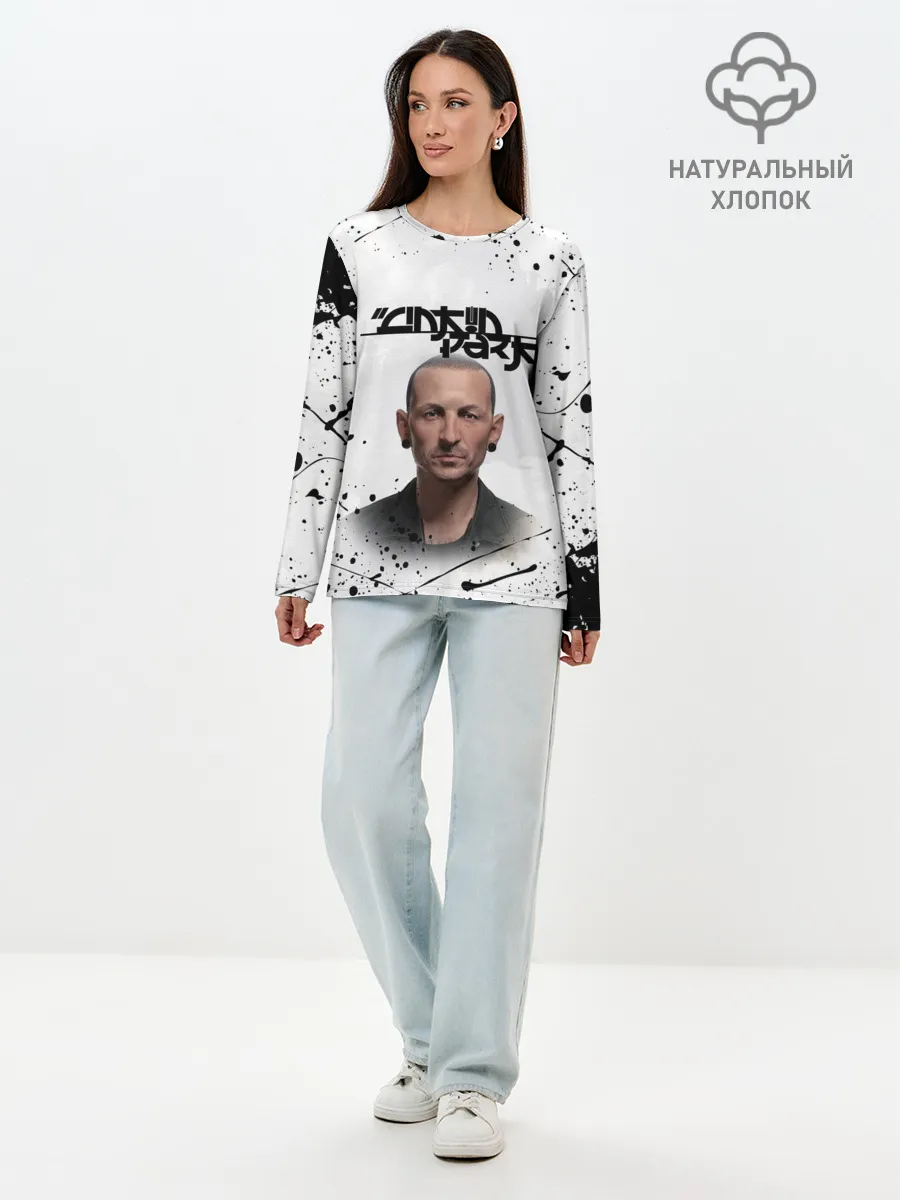 Лонгслив женский. Хлопок / ЧЕСТЕР | ЛИНКИН ПАРК