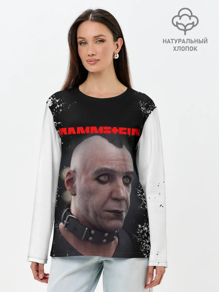 Лонгслив женский. Хлопок / RAMMSTEIN | РАМШТАЙН
