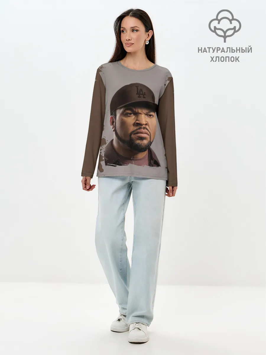 Лонгслив женский. Хлопок / Ice Cube | Айс Куб