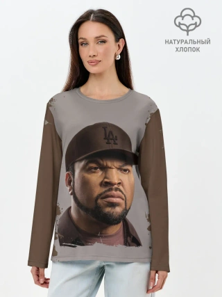 Лонгслив женский. Хлопок / Ice Cube | Айс Куб