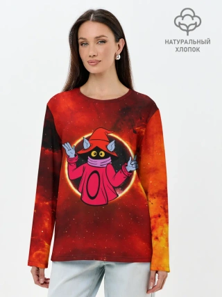 Лонгслив женский. Хлопок / COSMO ORKO | ВОЛШЕБНИК ОРКО