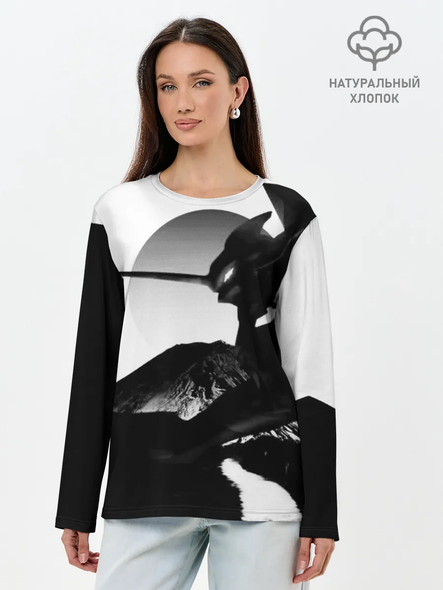 Лонгслив женский. Хлопок / ЗАКАТ ЕВАНГЕЛИОН