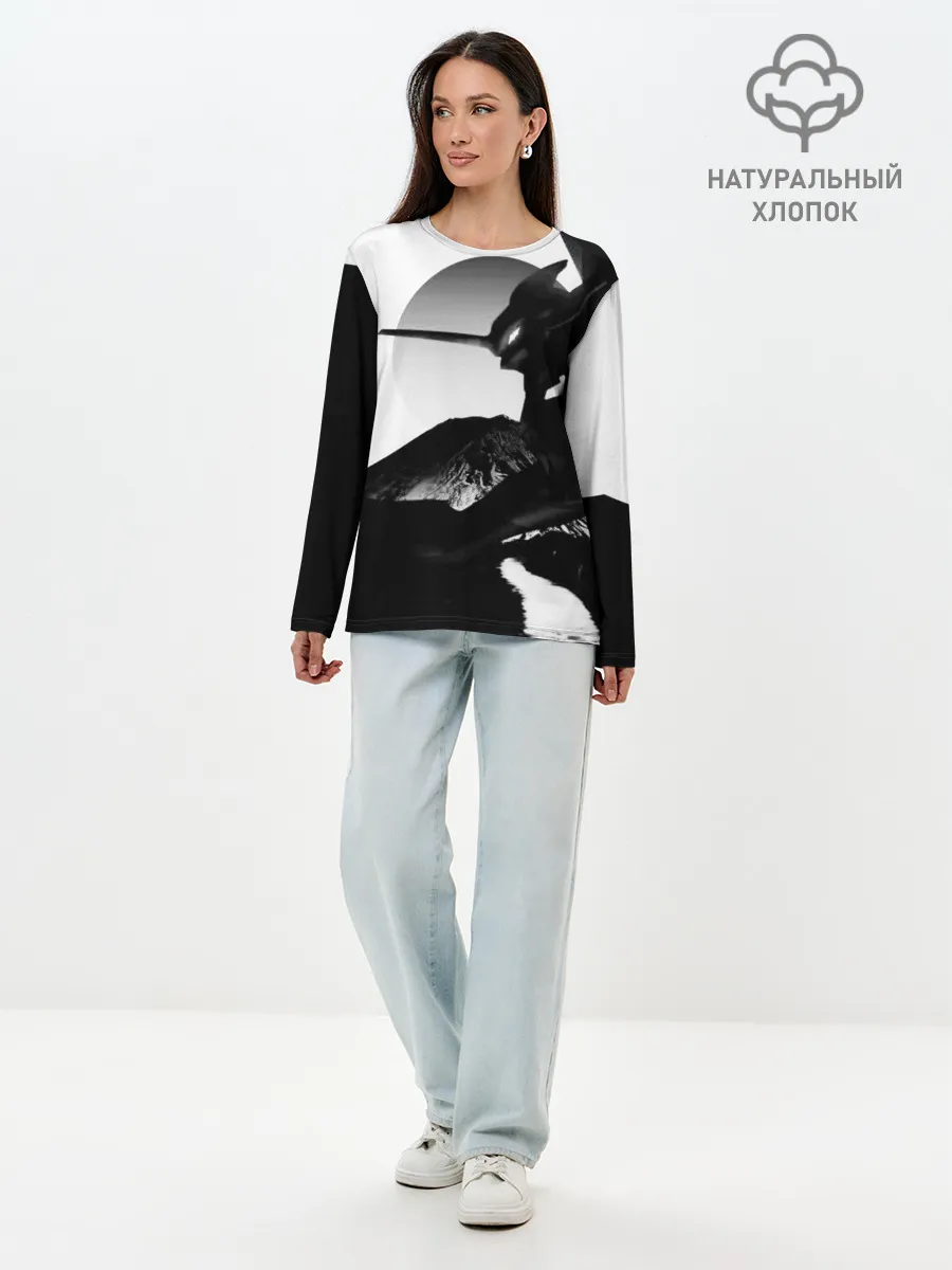 Лонгслив женский. Хлопок / ЗАКАТ ЕВАНГЕЛИОН