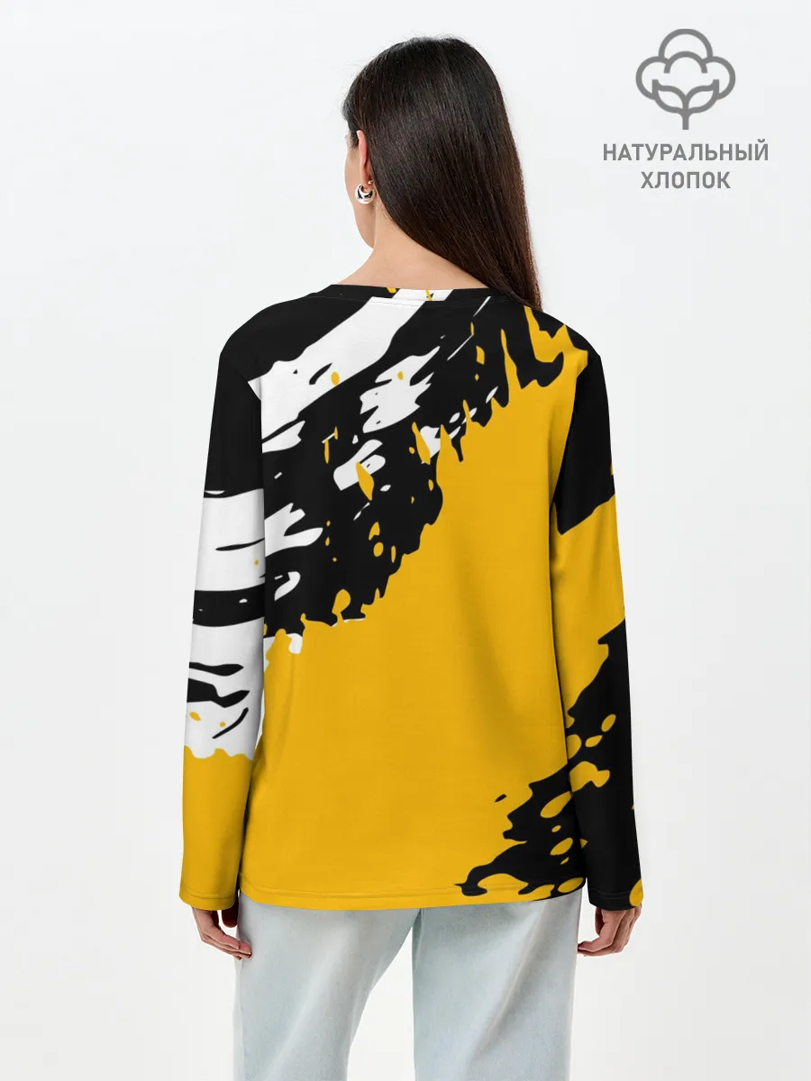 Лонгслив женский. Хлопок / BALTMOTORS / БАЛТМОТОРС