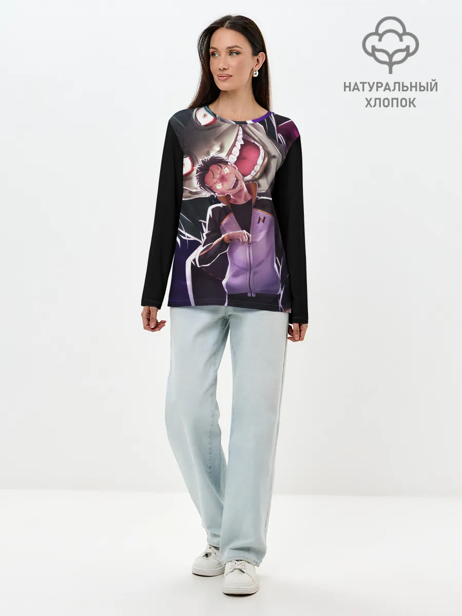 Лонгслив женский. Хлопок / Betelgeuse