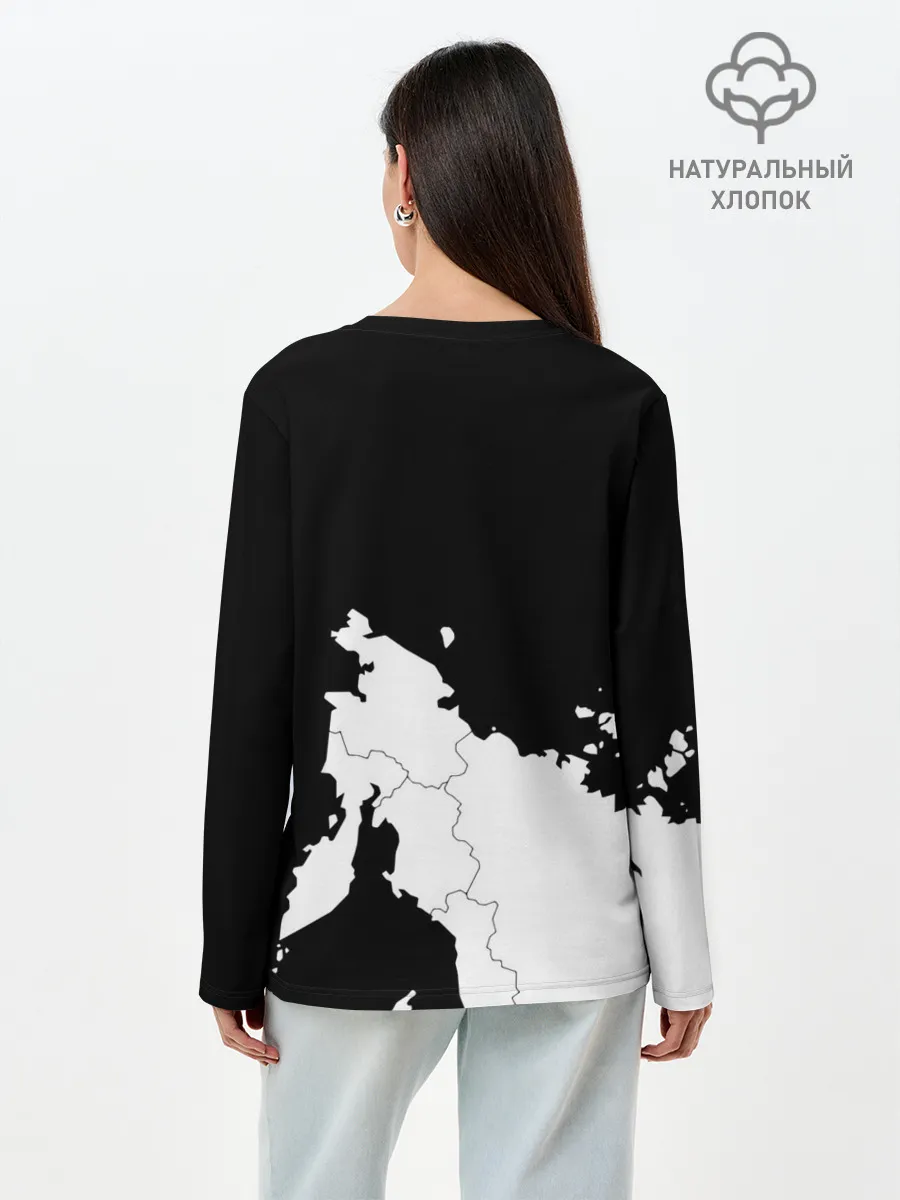 Лонгслив женский. Хлопок / ДДТ РОССИЯ