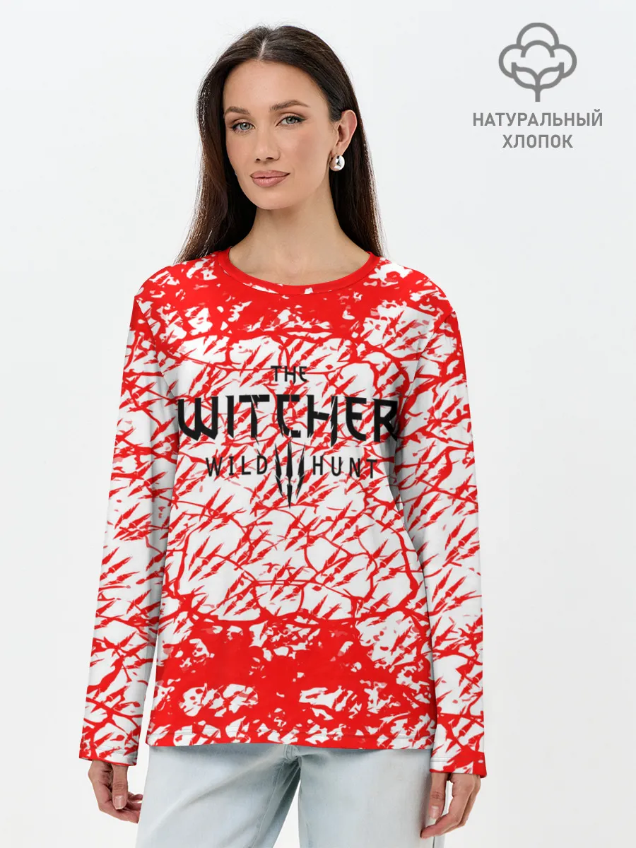 Лонгслив женский. Хлопок / The Witcher