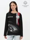 Лонгслив женский. Хлопок / MERCEDES BENZ AMG