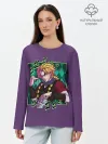Лонгслив женский. Хлопок / Dio Brando. JoJo