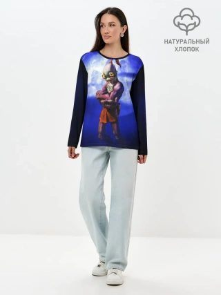 Лонгслив женский. Хлопок / Abe