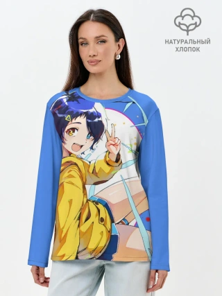 Лонгслив женский. Хлопок / Приоритет чудо-яйца