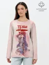 Лонгслив женский. Хлопок / Team Yuri | Доки Доки