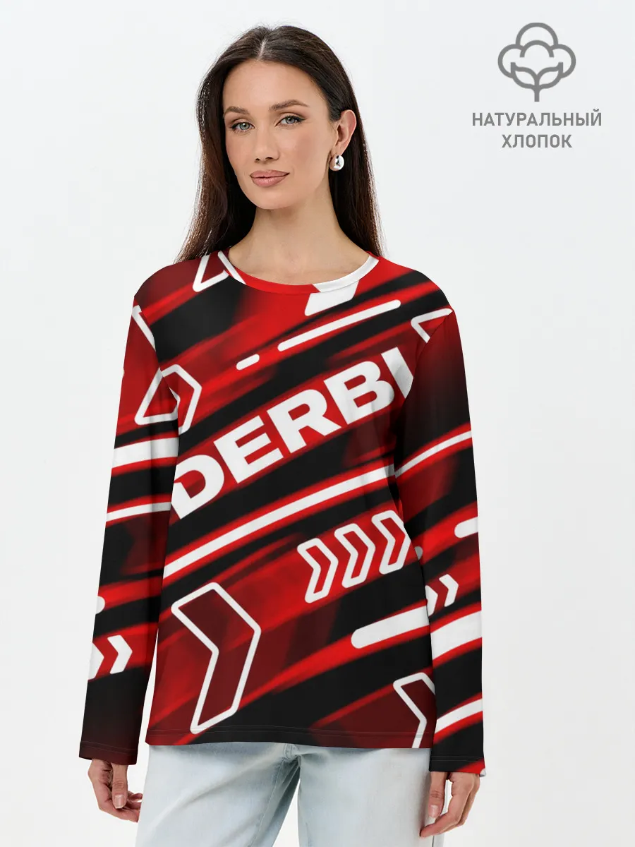 Лонгслив женский. Хлопок / DERBI / ДЕРБИ / SPORT