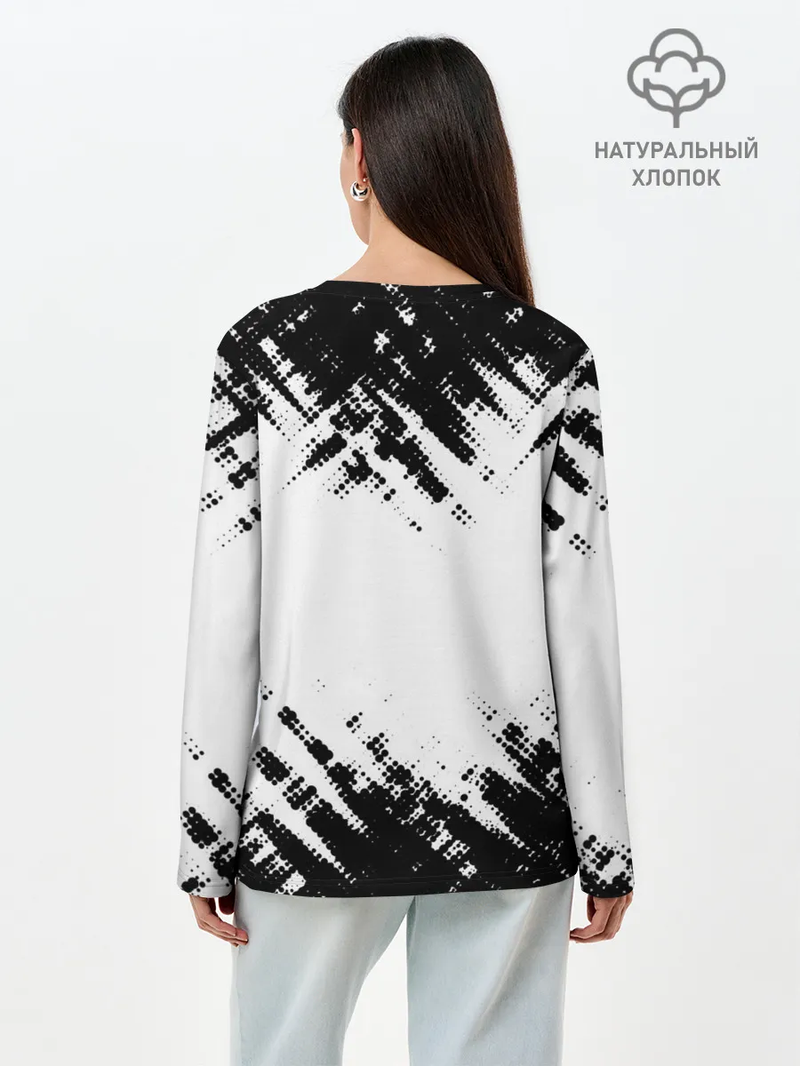 Лонгслив женский. Хлопок / Скид и Памп FNF