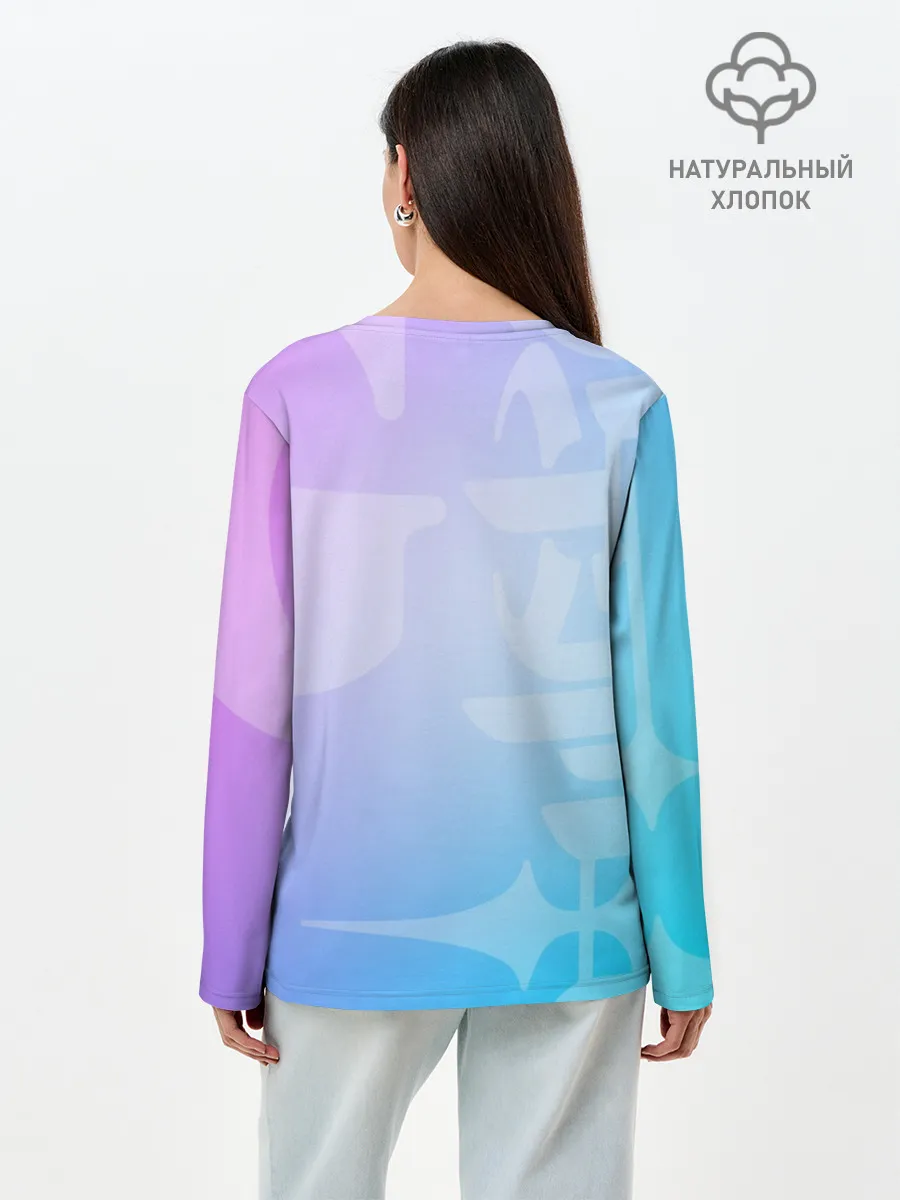 Лонгслив женский. Хлопок / Genshin Impact