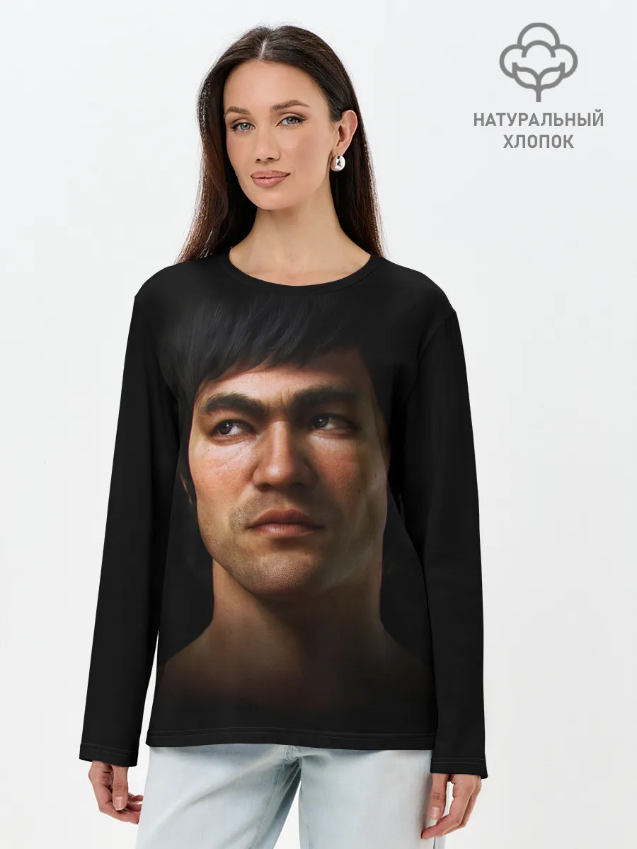 Лонгслив женский. Хлопок / Bruce