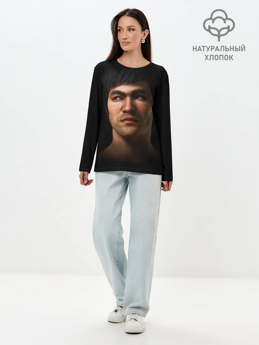 Лонгслив женский. Хлопок / Bruce