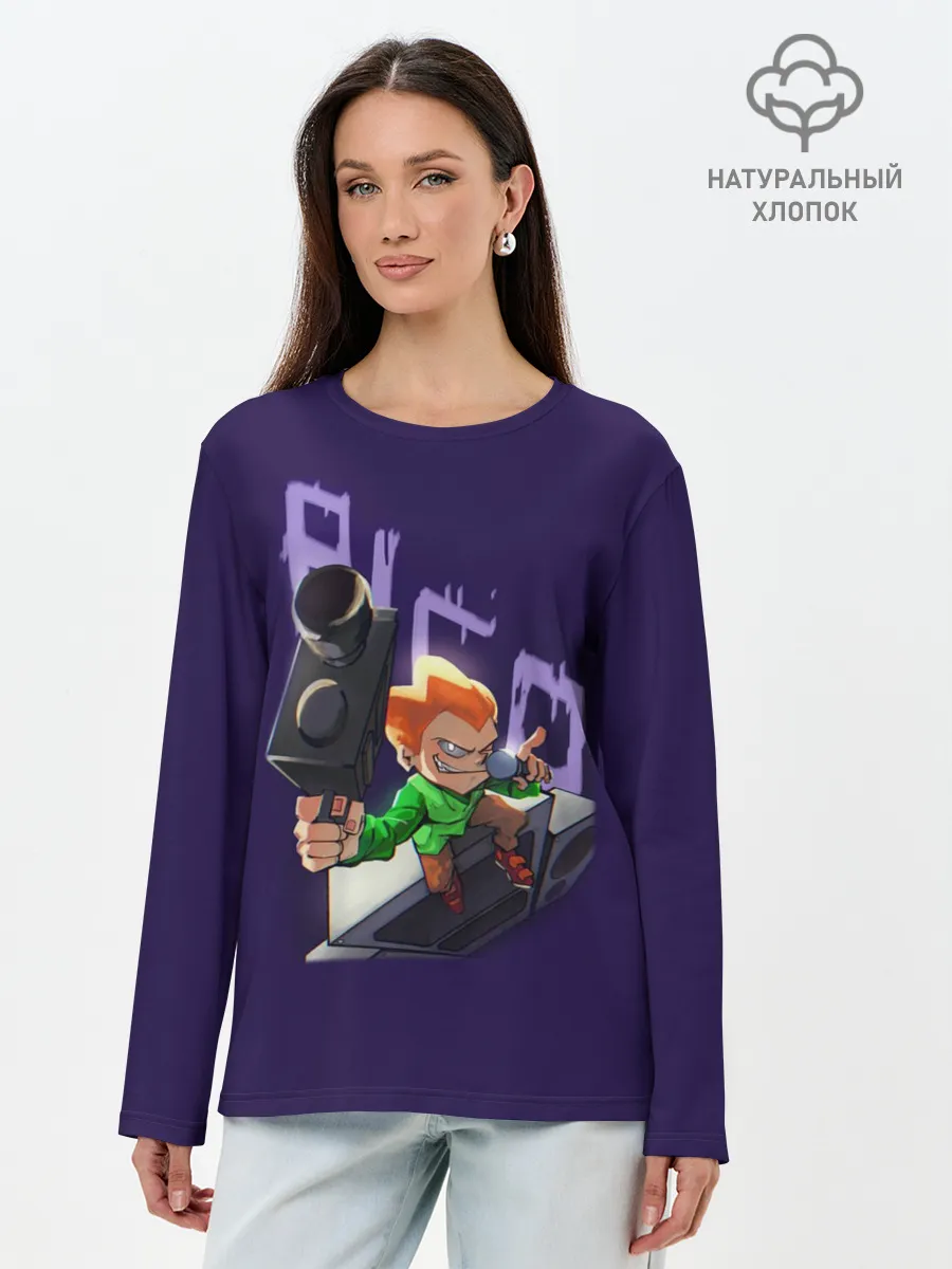 Лонгслив женский. Хлопок / Friday Night Funkin | PICO