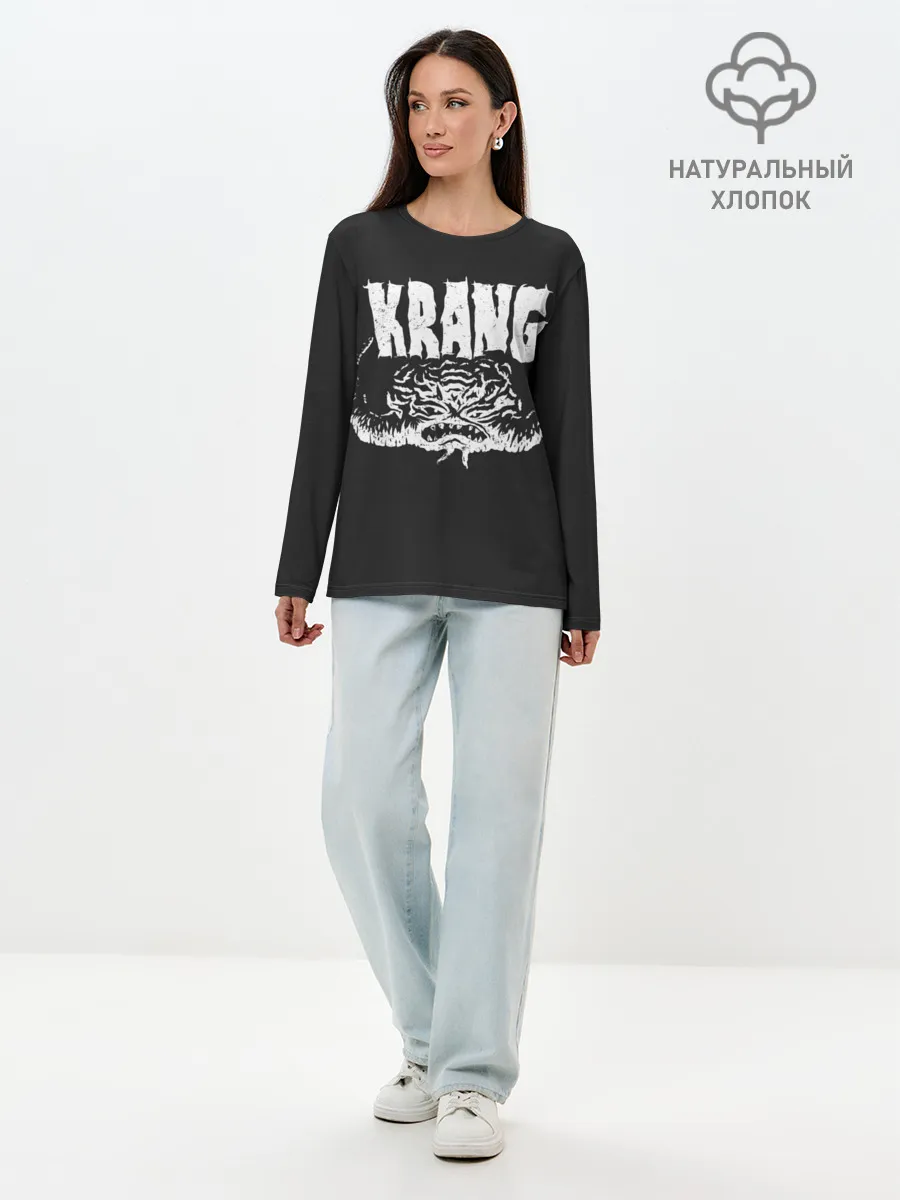 Лонгслив женский. Хлопок / Krang
