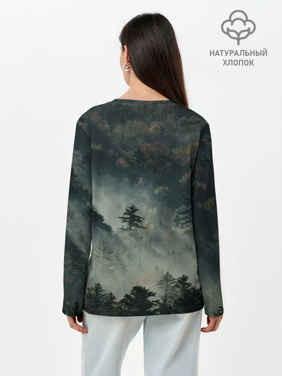 Лонгслив женский. Хлопок / LONE VOLKI | DAYZ