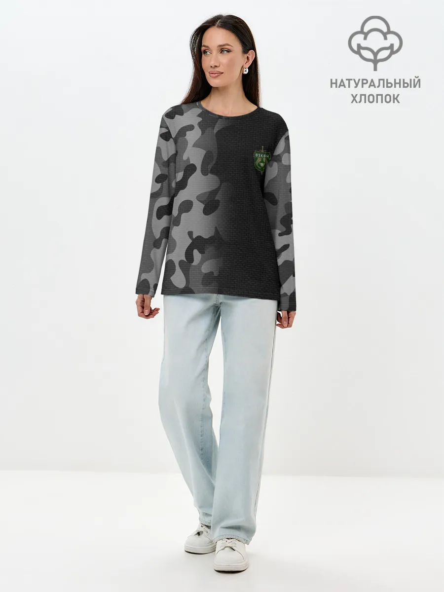 Лонгслив женский. Хлопок / OSKOM | DAYZ | ДЕЙЗИ