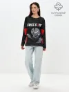 Лонгслив женский. Хлопок / FREE FIRE