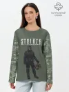 Лонгслив женский. Хлопок / S.T.A.L.K.E.R. | С.Т.А.Л.К.Е.Р