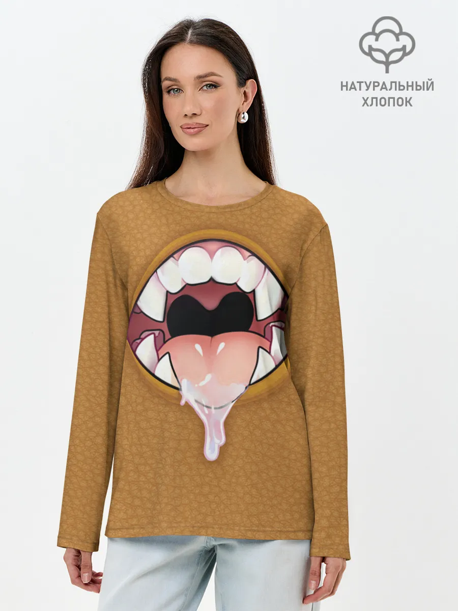 Лонгслив женский. Хлопок / SCP 101