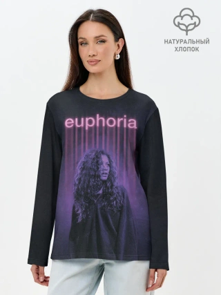 Лонгслив женский. Хлопок / Зендея