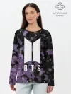 Лонгслив женский. Хлопок / BTS BUTTERFLIES | БАБОЧКИ